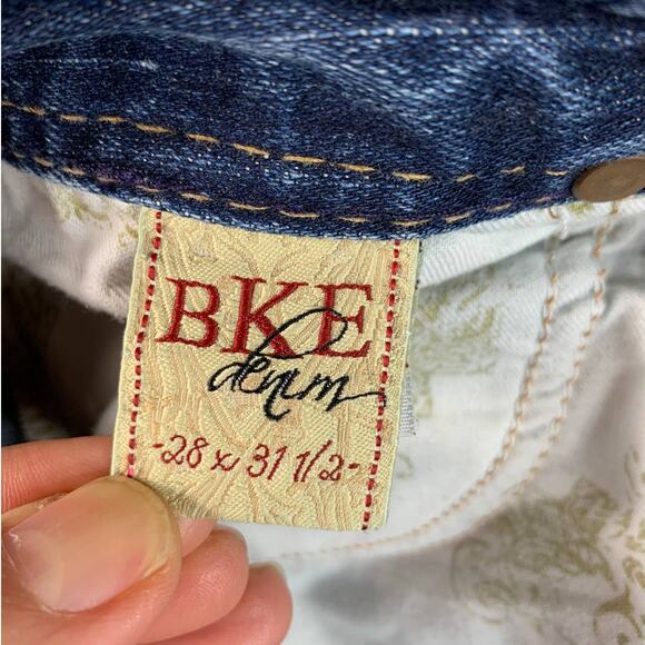 BKE Wendi Womens Bootcut Stretch Mid Rise Jeans Size 28 x 31.5 - Picture 5 of 8